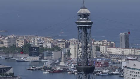 barcelona montjuic view 4k 02