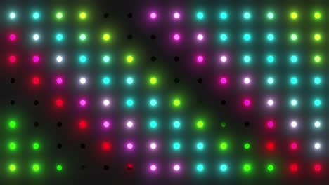 colorful led light display