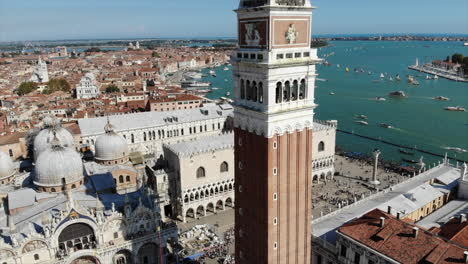 venice san marco bell tower fly around