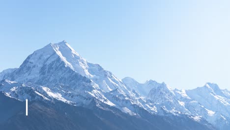 stunning snow-capped mountains of new zealand