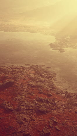 a martian landscape