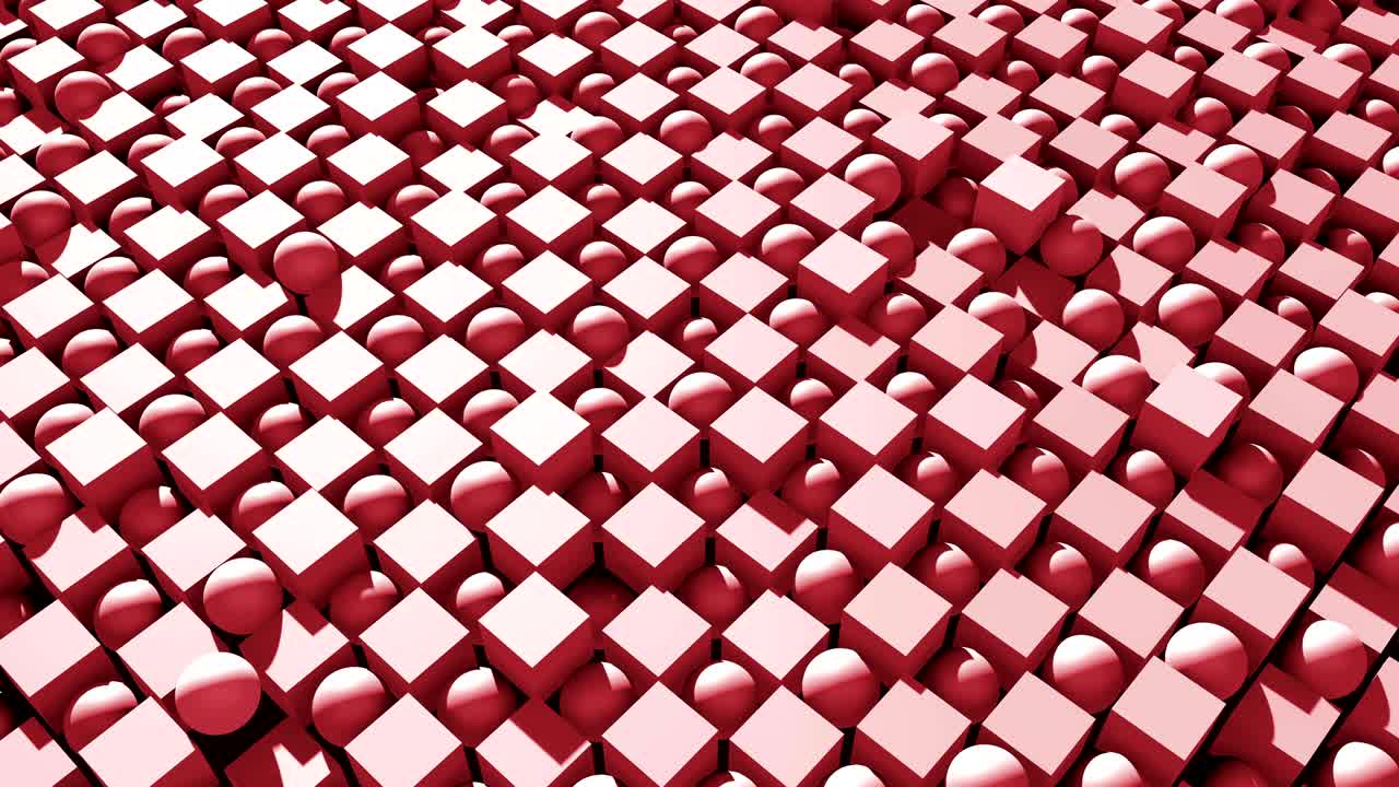 поверхностная сфера и кубики