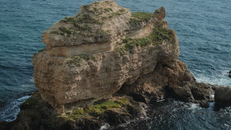 rocky coastline with ocean waves