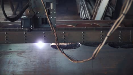 metal sheet plasma cutting process