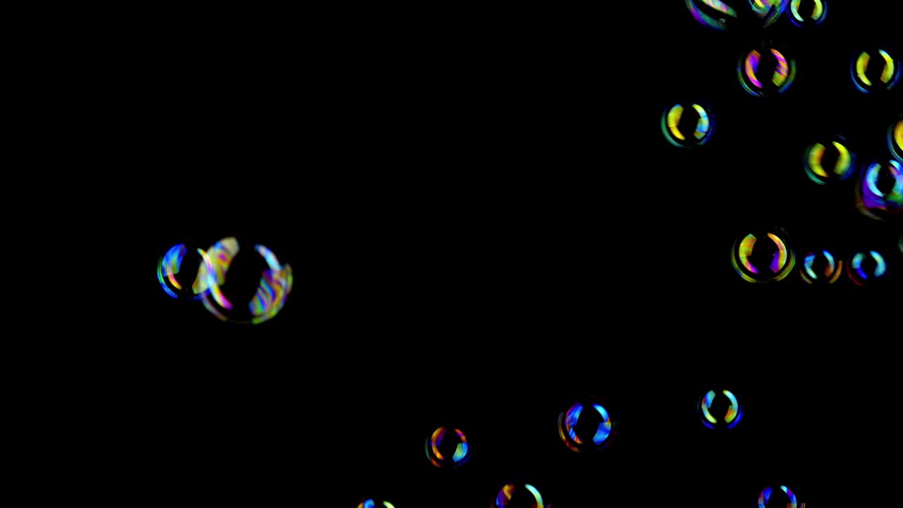 Soap bubble background.