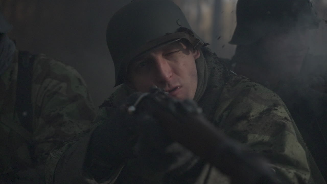 WWII Soldiers in Trenches