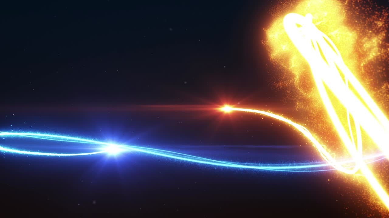 Abstract Light Streaks and Energy Trails