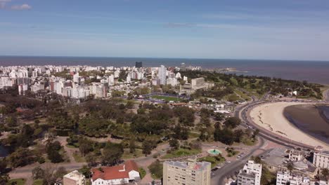 乌拉圭首都蒙特维迪奥 (montevideo) 城市雷德罗多公园 (rede rodo park) 位于乌拉圭北部