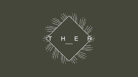 texto de animación día del padre sobre moda verde y fondo minimalista con líneas geométricas