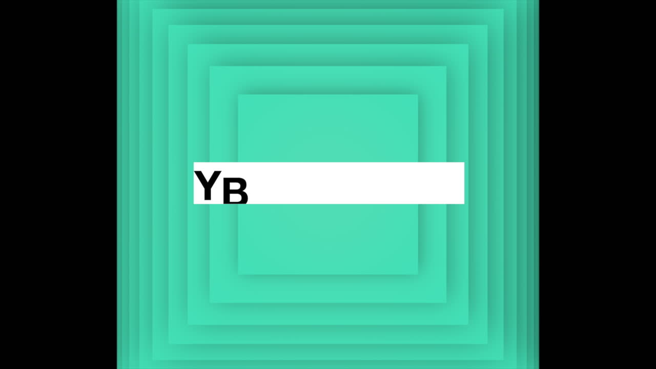 녹색 큐브 패턴으로 현대 사이버 월요일 텍스트