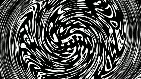 texto mezclado sobre fondo negro