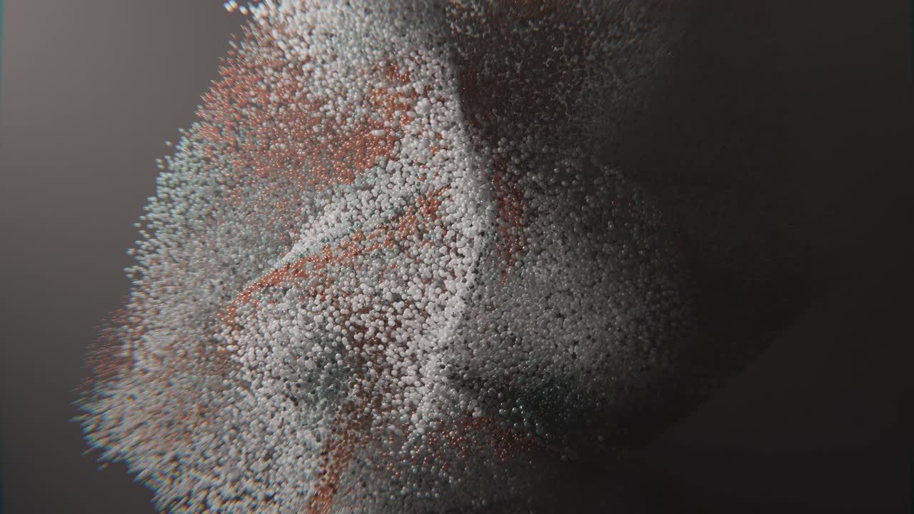 Abstract 3D Particle Sphere