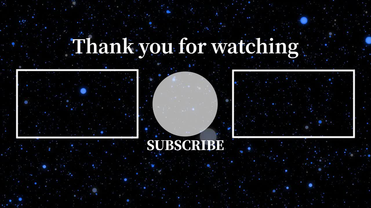 곡물 점 이동 끝 카드 끝 화면 모션 그래픽