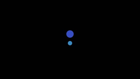 signo de carga de círculo sobre fondo blanco, icono de barra de carga con puntos, animación