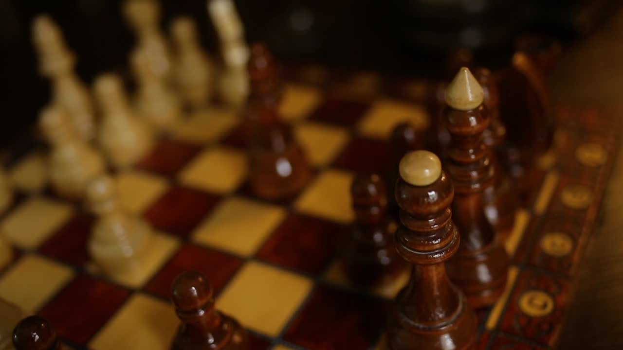 juego de ajedrez en curso