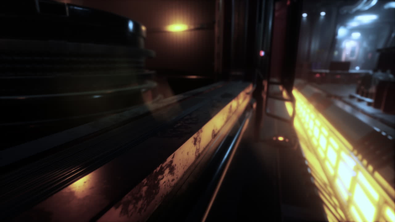 산업 기계 내부