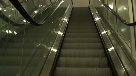 escalator in shopping mall