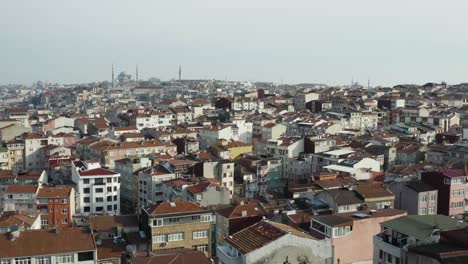 aerial view of istanbul