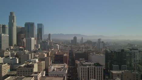 downtown los angeles from the south