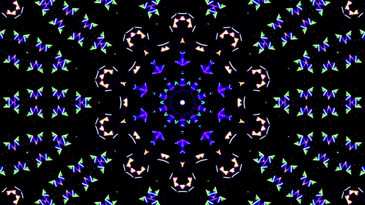 hermosos videos de parpadeo, brillo luminoso que cambia el movimiento fondo negro