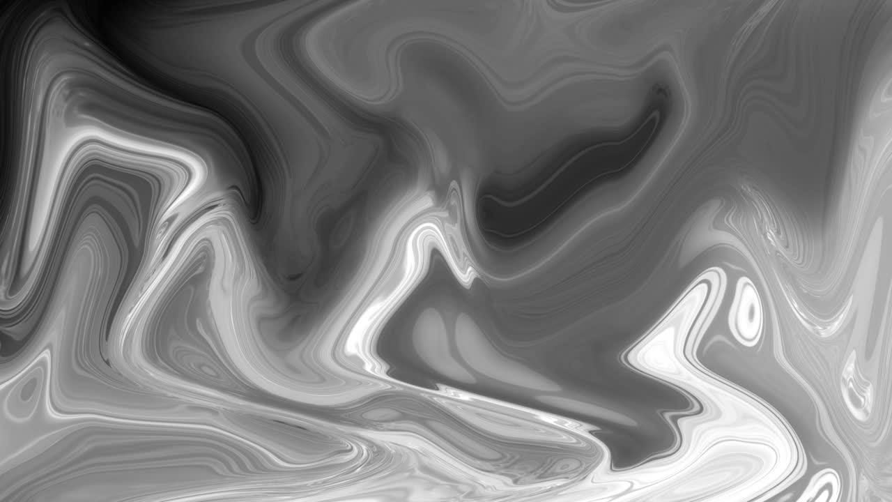 Video in movimento: animazione acrilica oleosa con texture liquida bianca per sfondo