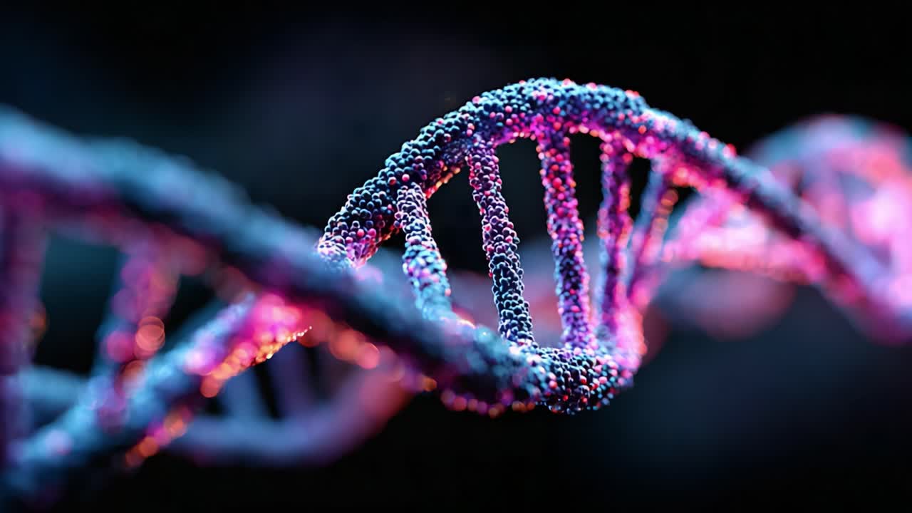 Exploring the Intricate Structure of DNA: A Stunning Visual Journey Through the Double Helix and its Complex Molecular Composition