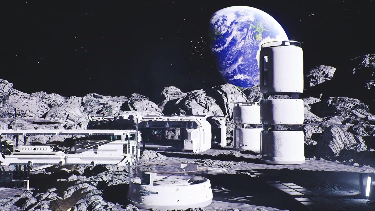 Systems for fuel movement located close to moon habitats and tanks