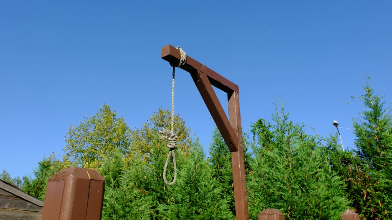 la horca en el oeste salvaje