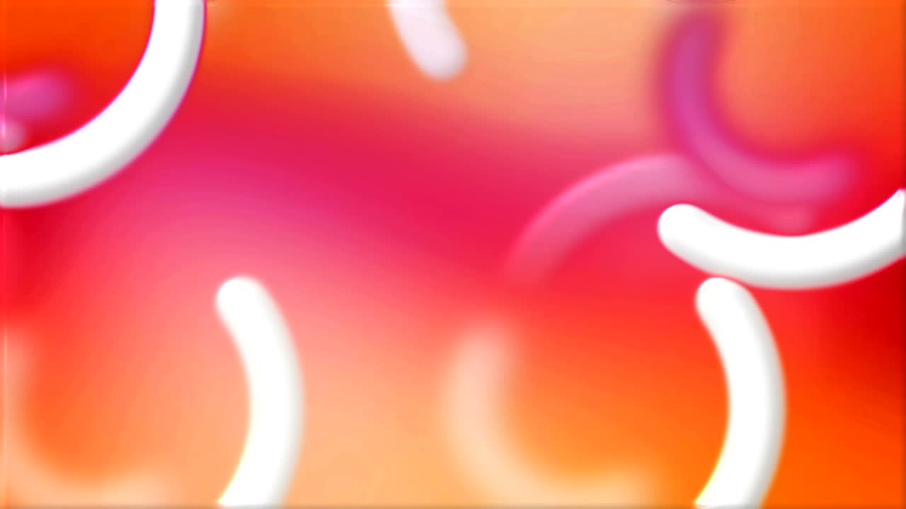 semicírculos y líneas fuera de foco, bokeh, fondo de representación 3d, generación por computadora