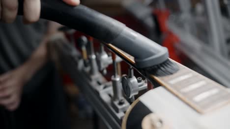 cleaning and maintaining a guitar neck