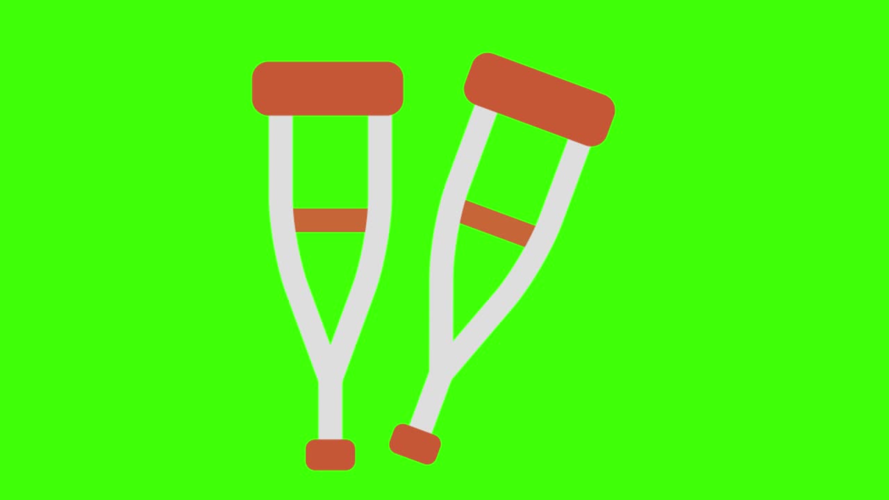 초록색 스크린 배경 에 있는 한  의 기둥