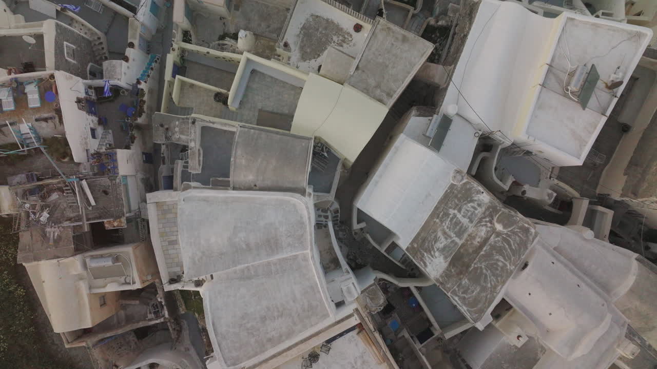 vista aérea de un pueblo griego