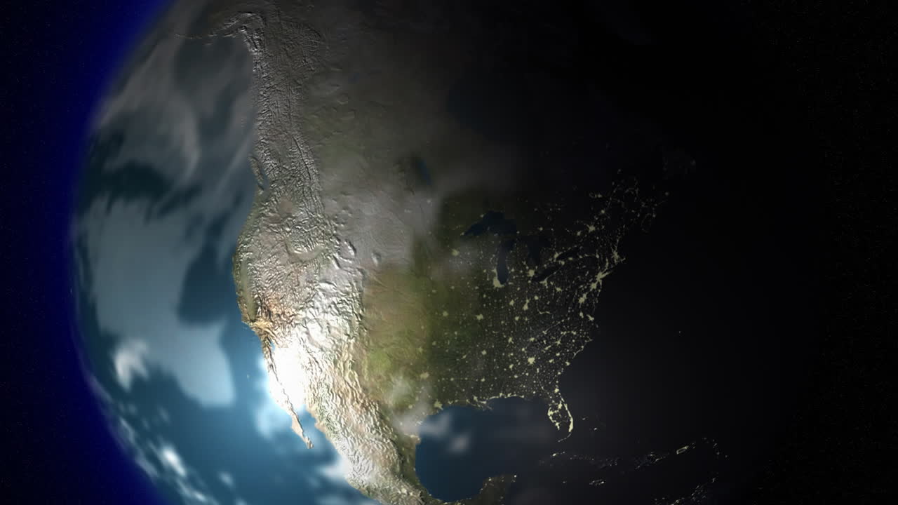 낮과 밤의 지구