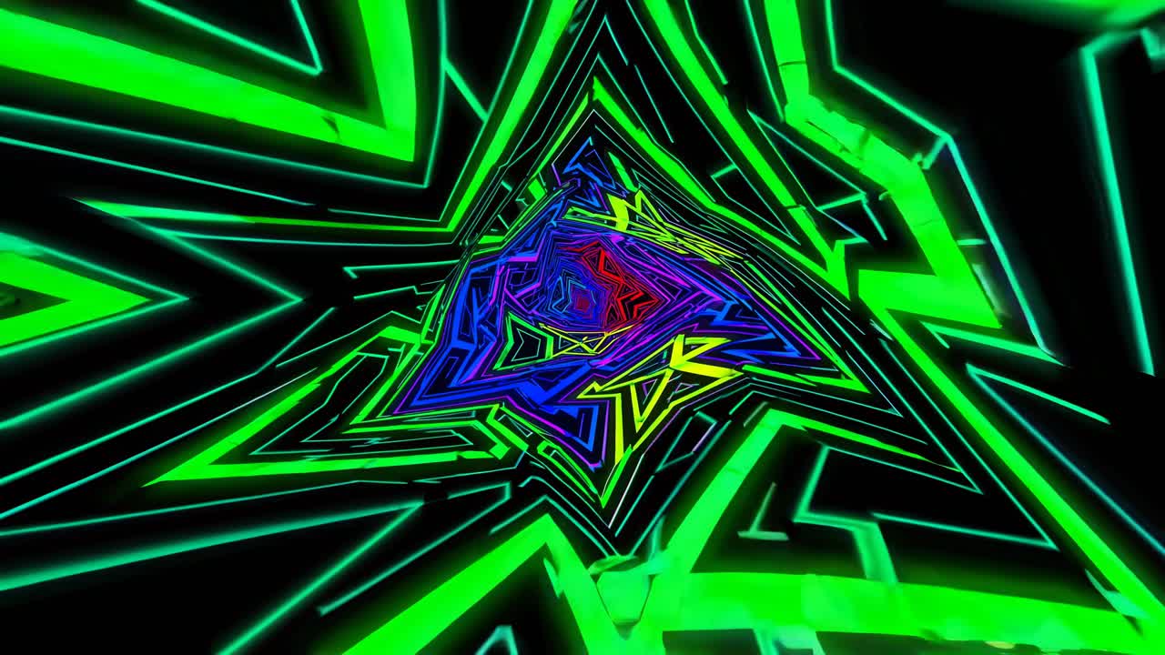 imágenes de túnel de neón