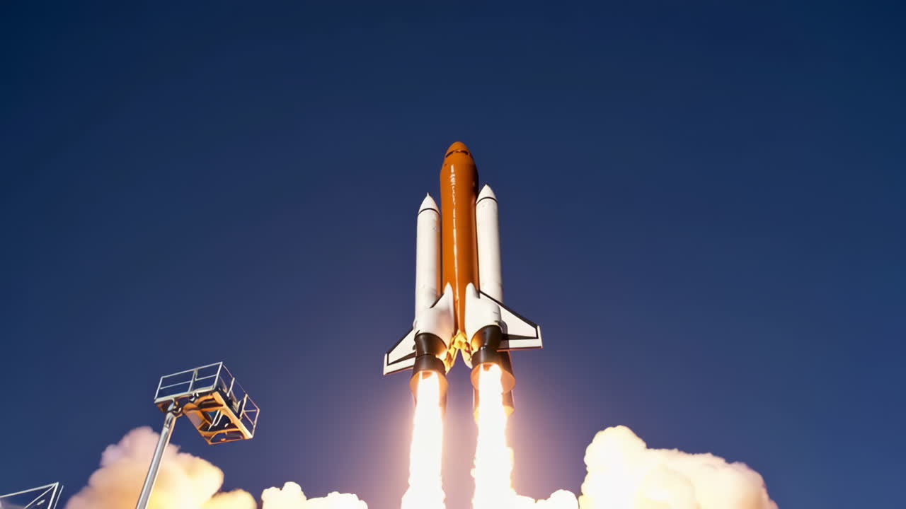 Rocket Launch into Space