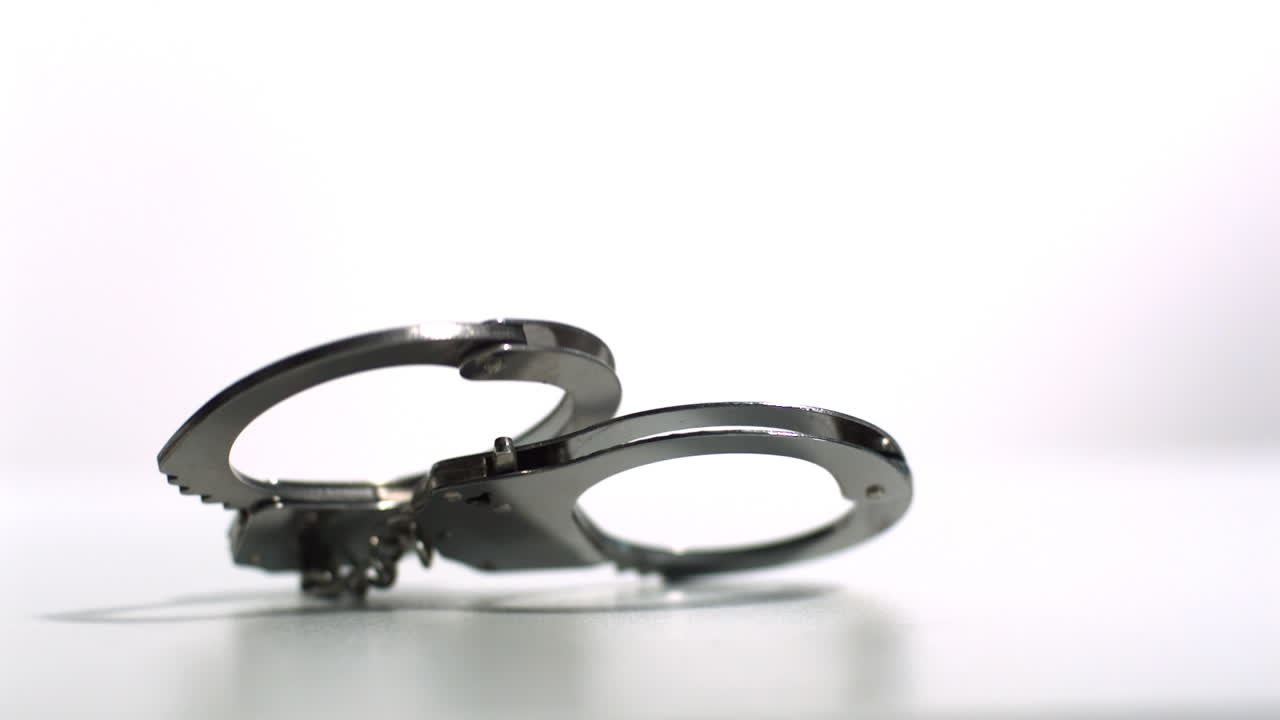 Handcuffs falling 