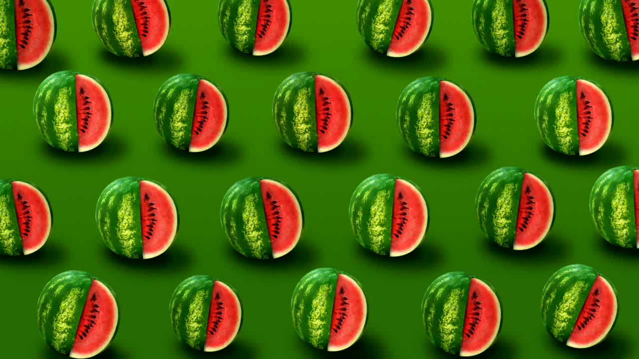 de fondo de sandía fresca