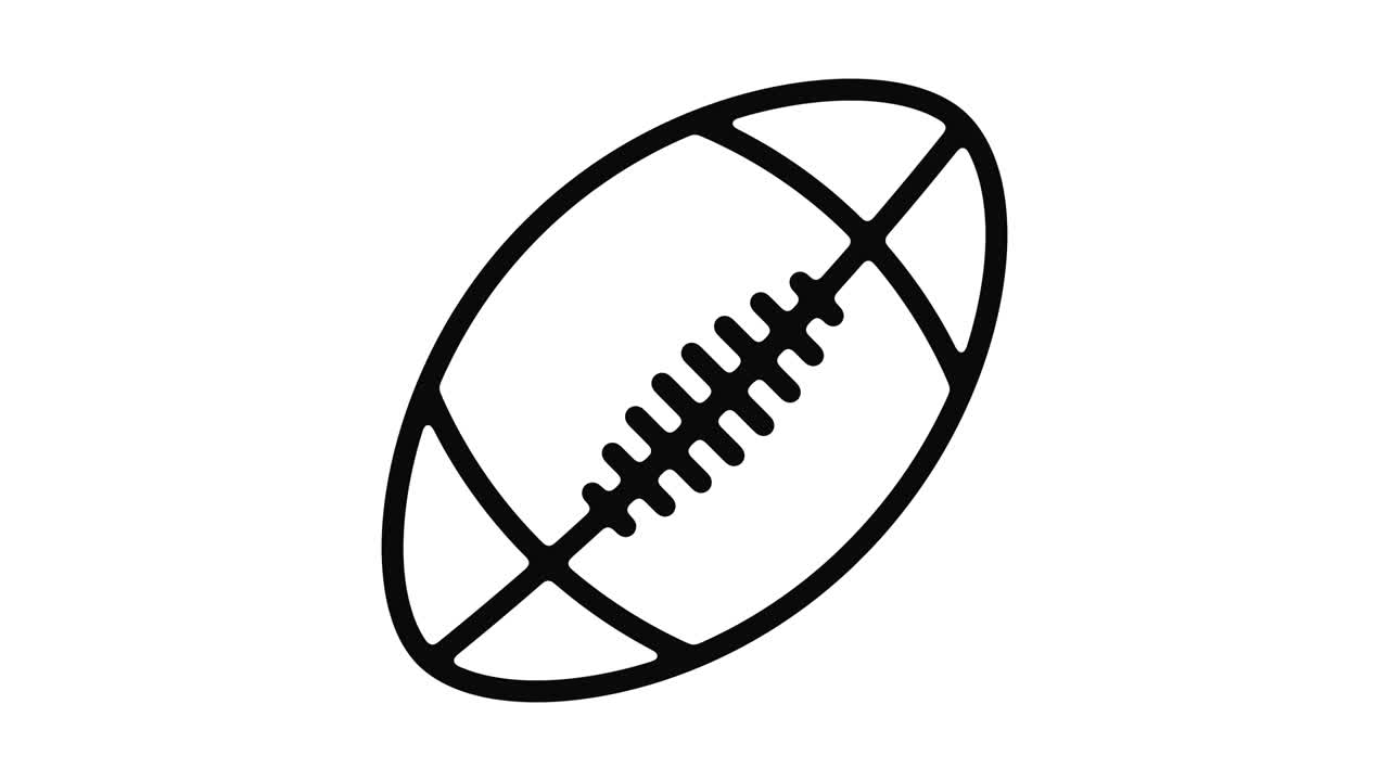 아메리칸 볼 라인 모션 그래픽