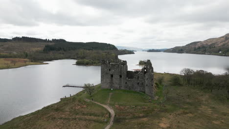 Castle-ruins-Scotland-Drone-4k