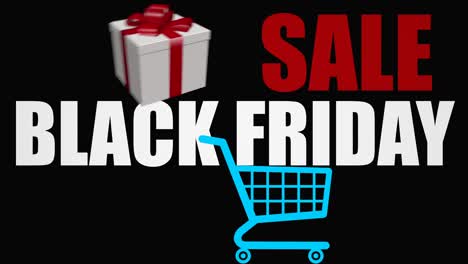 venta de texto de viernes negro