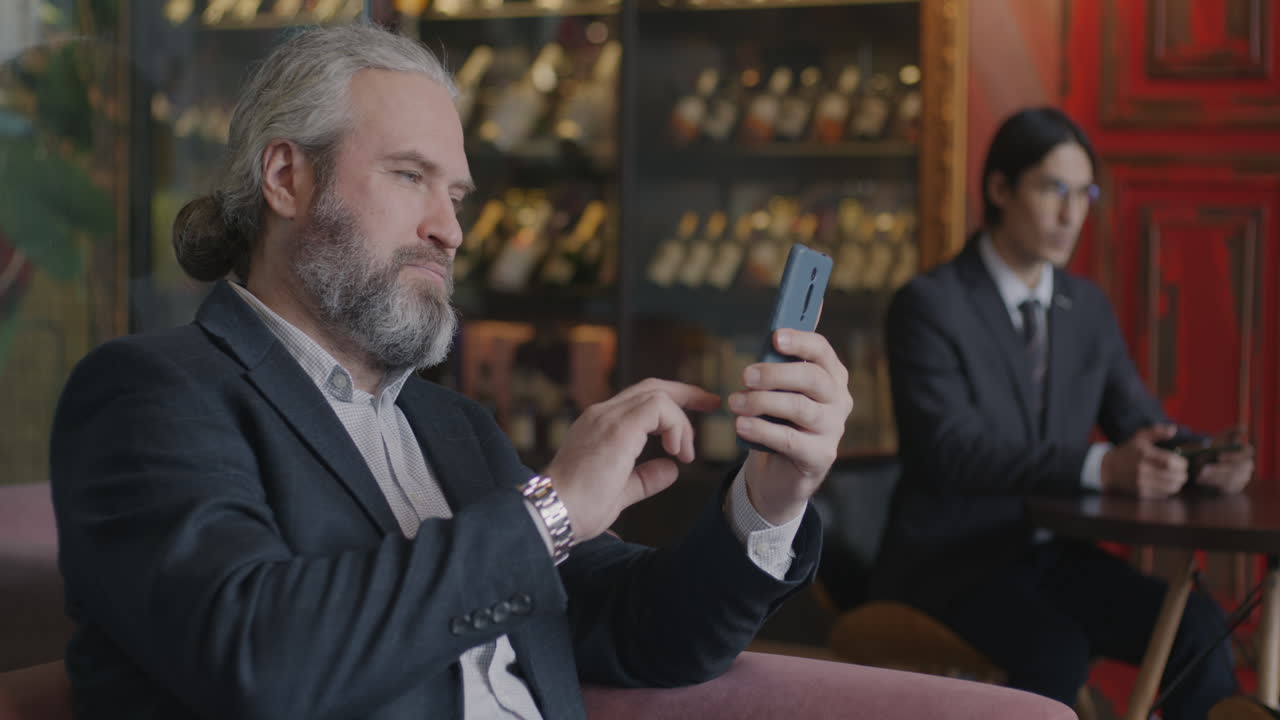 Business People in a Restaurant