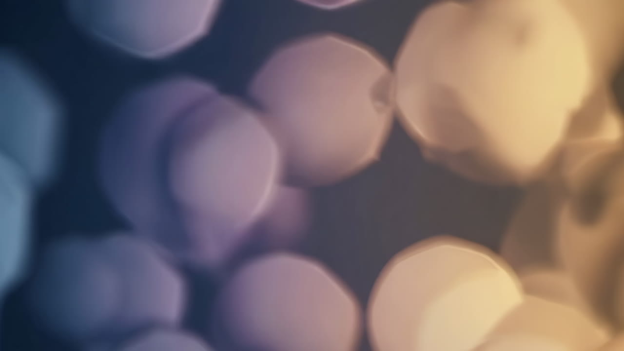 luces bokeh abstractas