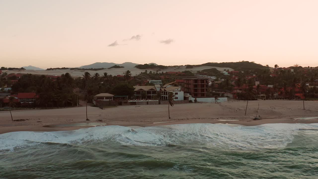 antena: la famosa ciudad de kitesurf, cumbuco, brasil