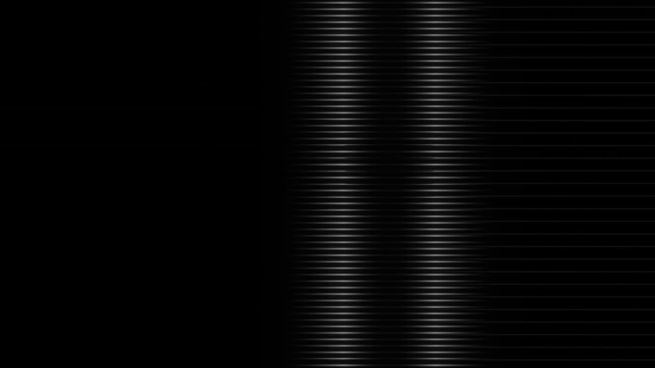 Analog Abstract Tempo Driven Shape Loop with Scanlines