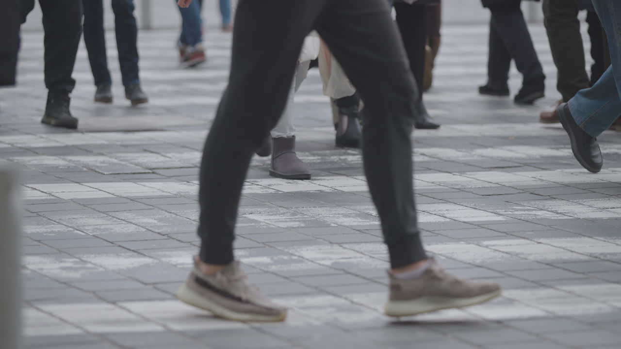 People Crossing a Street