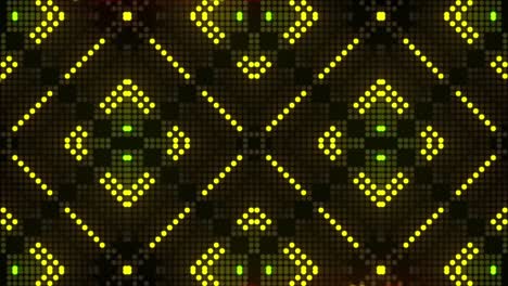 patrón de visualización de led abstracto