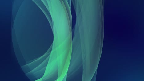 abstract navy and green light flowing