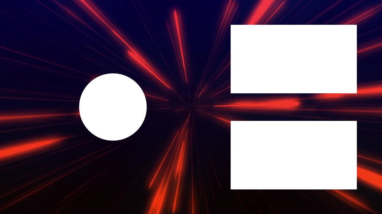 Ray warp end card ending screen motion graphics