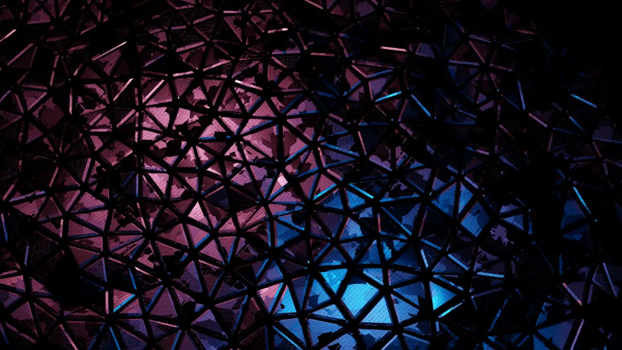 movimiento de la superficie colorida