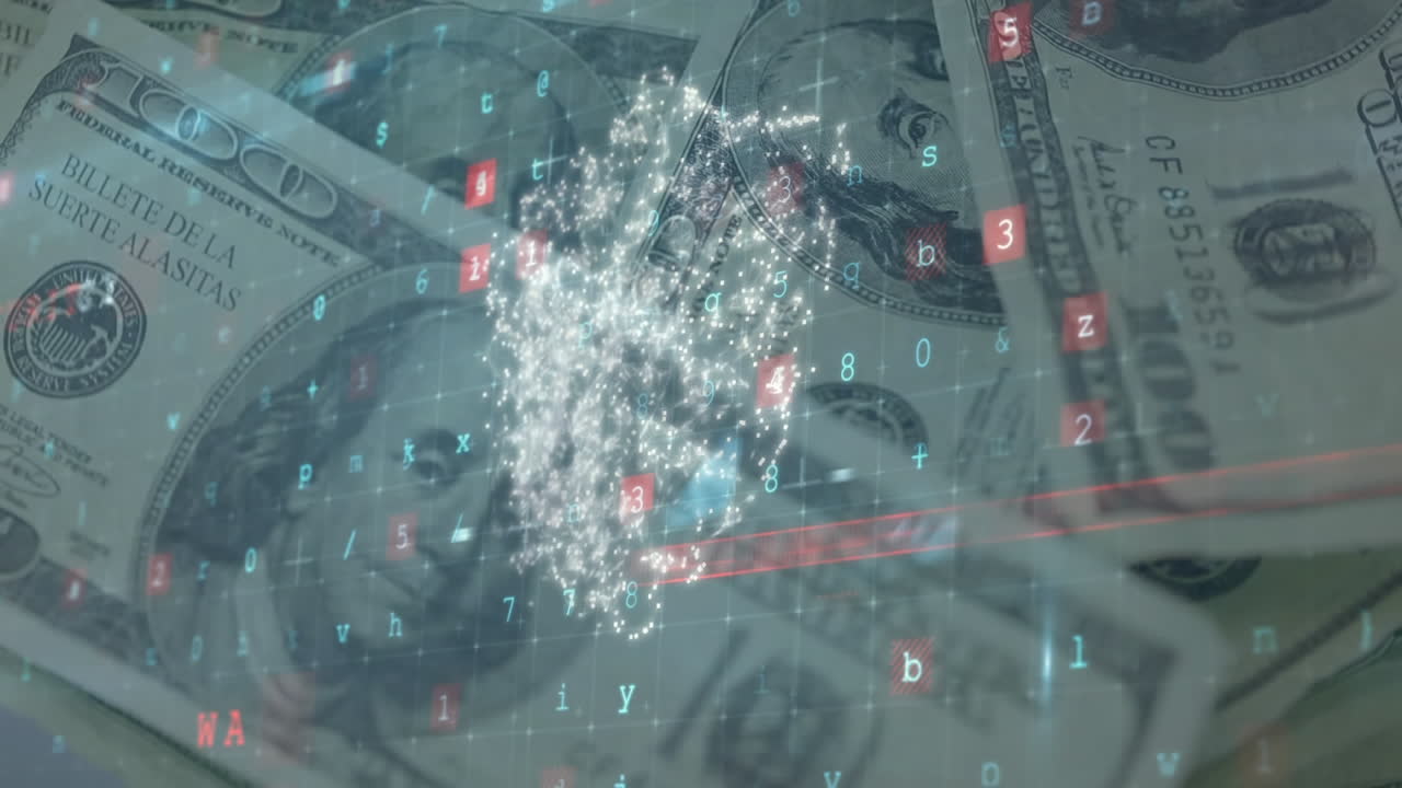 미국 달러에 대한 보안  ⁇ 락 아이콘 회전